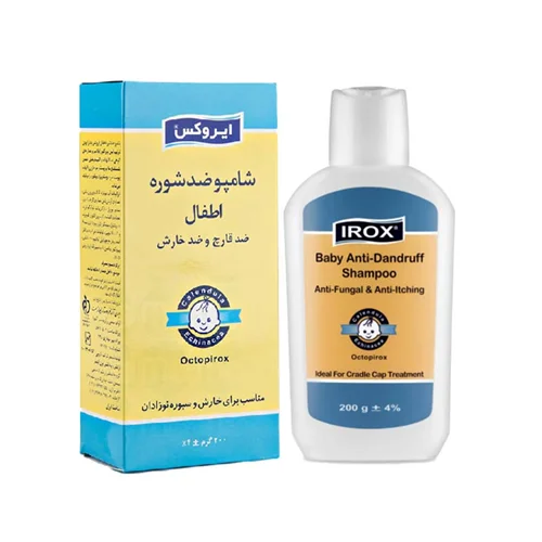 شامپو ضد شوره اکتوپیروکس اطفال ایروکس 200گرم