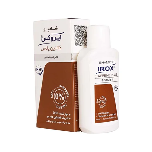شامپو کافئین پلاس ایروکس مناسب موهای دارای ریزش 200 گرم